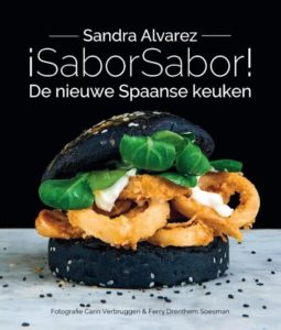 Cover kookboek SaborSabor met moderne Spaanse recepten
