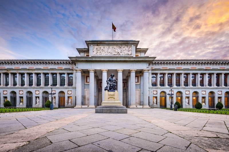 Het Prado Museum in Madrid