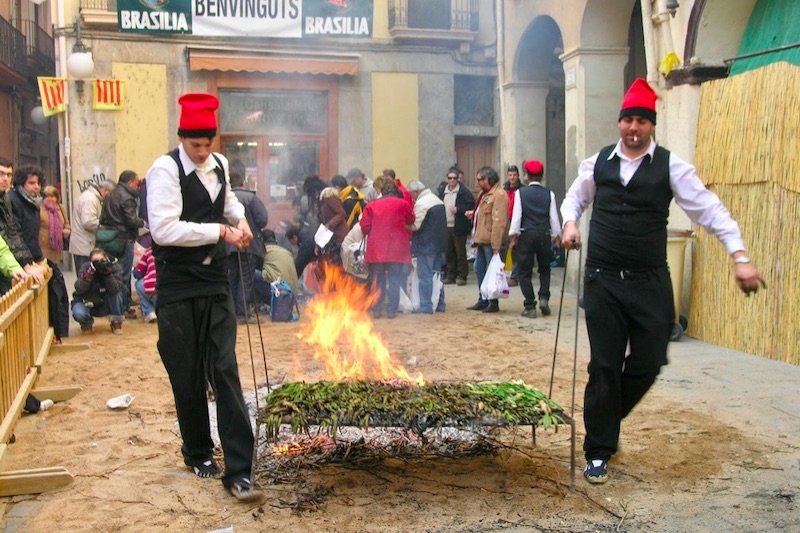 Traditionele feestdag in Catalonië