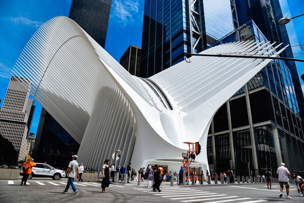 Calatrava's metrostation in New York